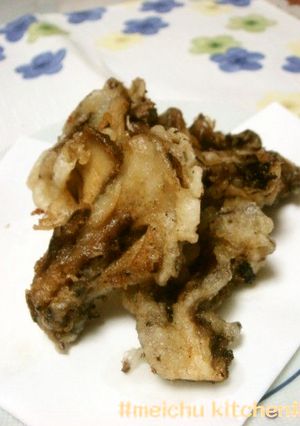 簡単！美味しい！まいたけつゆ揚げ♪-レシピのメイン写真