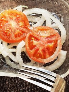 春!さっぱり!トマトと新玉ねぎのマリネ-レシピのメイン写真