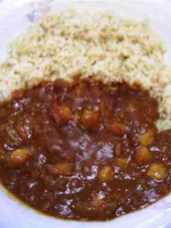 ひよこ豆とトマトのカレー(肉なし)-レシピのメイン写真