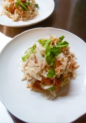 *大根と人参の味噌マヨサラダ*-レシピのメイン写真