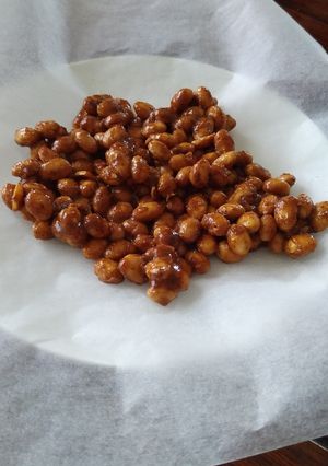 豆まきの後に！キャラメル豆-レシピのメイン写真