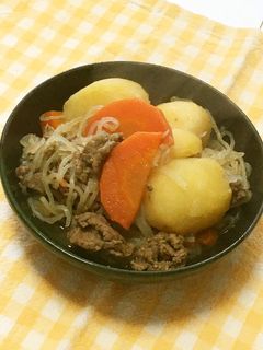 我が家の定番☆肉じゃが〜冬バージョン-レシピのメイン写真