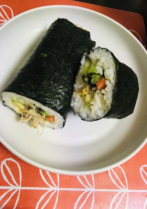 まんぷく恵方巻き-レシピのメイン写真