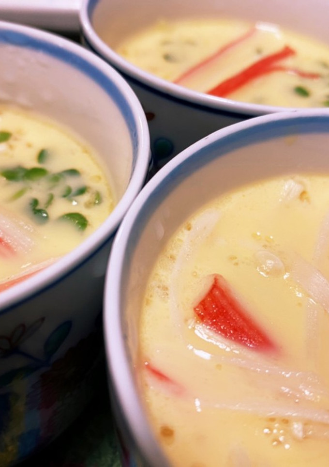 うどんの出汁が余ったら茶碗蒸し！-レシピのメイン写真