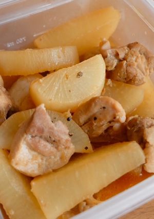 【作り置きおかず】鶏大根-レシピのメイン写真