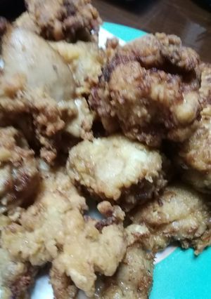りんごで柔らか鶏もも唐揚げ-レシピのメイン写真