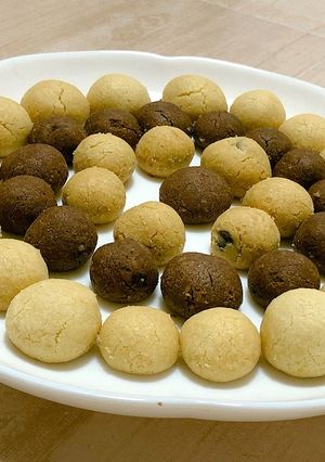 超簡単！贅沢アーモンドボールクッキー-レシピのメイン写真
