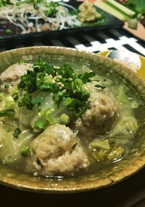 ふんわり鶏団子と白菜のトロトロ煮-レシピのメイン写真