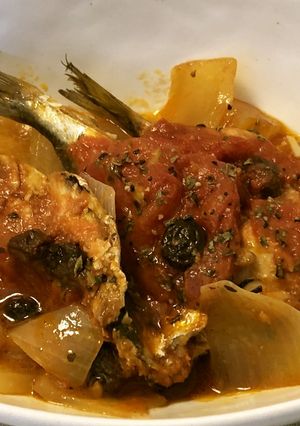 イワシのトマト煮込み-レシピのメイン写真