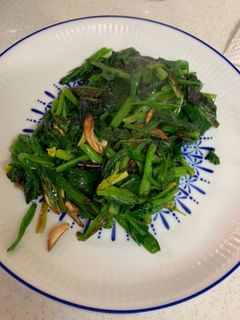 ほうれん草のペペロンチーノ-レシピのメイン写真