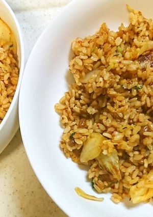 キムチ納豆チャーハン-レシピのメイン写真