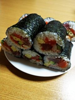 今年の7宝恵方巻き-レシピのメイン写真