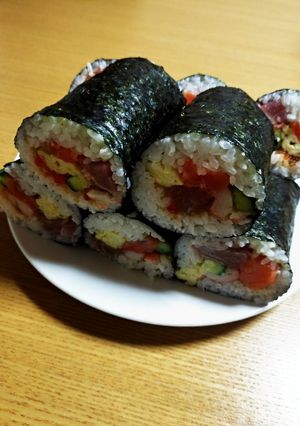 今年の7宝恵方巻き-レシピのメイン写真