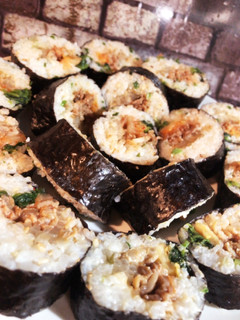 簡単!大好評のキンパ風海苔巻き-レシピのメイン写真