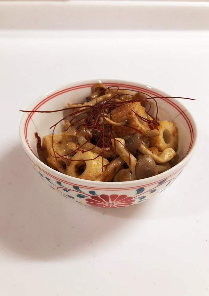 簡単！しめじ×ちくわの食べラーマヨ炒め-レシピのメイン写真