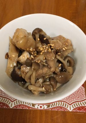 きのこと鶏のわぁっと煮-レシピのメイン写真