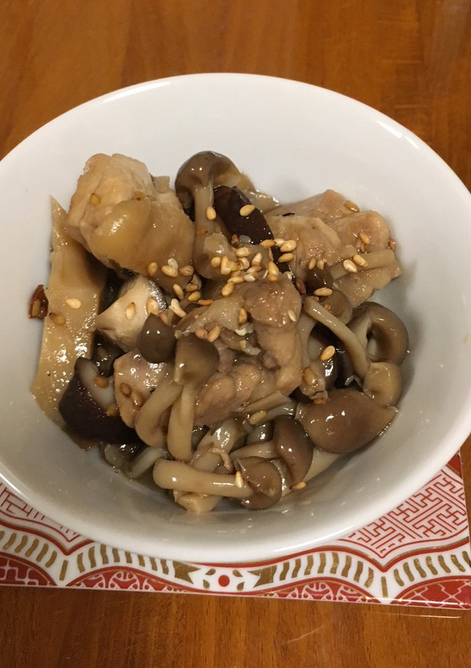きのこと鶏のわぁっと煮-レシピのメイン写真