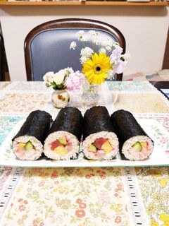 恵方巻き2020~海鮮&サラダ巻き-レシピのメイン写真