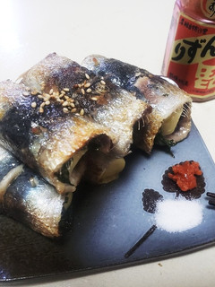 鰯の紫蘇チーズ巻き-レシピのメイン写真