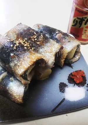 鰯の紫蘇チーズ巻き-レシピのメイン写真