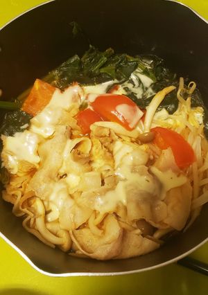 キムチチーズ鍋-レシピのメイン写真