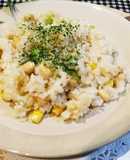 あけぼの大豆と枝豆のピラフ(土鍋使用)