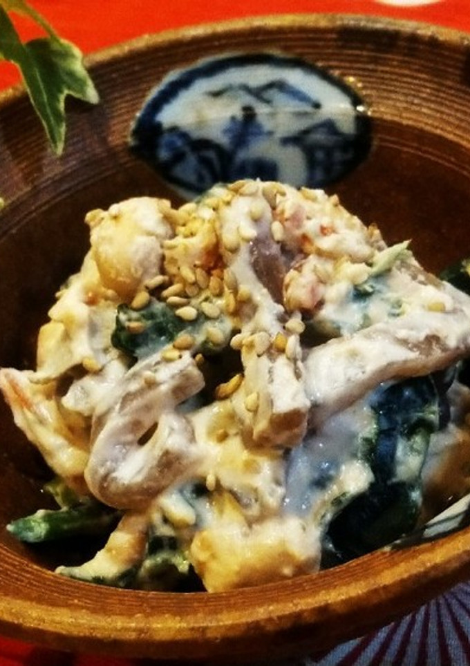 濃厚あけぼの大豆の白和え-レシピのメイン写真