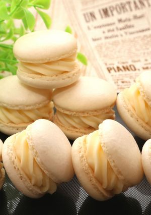 純白バニラマカロン-レシピのメイン写真