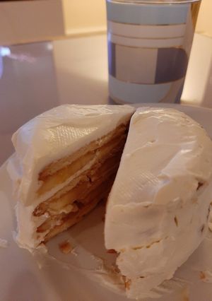 ヨーグルト&ビスケットのヘルシーケーキ-レシピのメイン写真