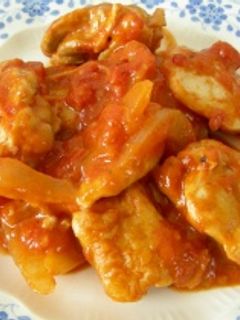 鶏もも肉のトマト煮-レシピのメイン写真