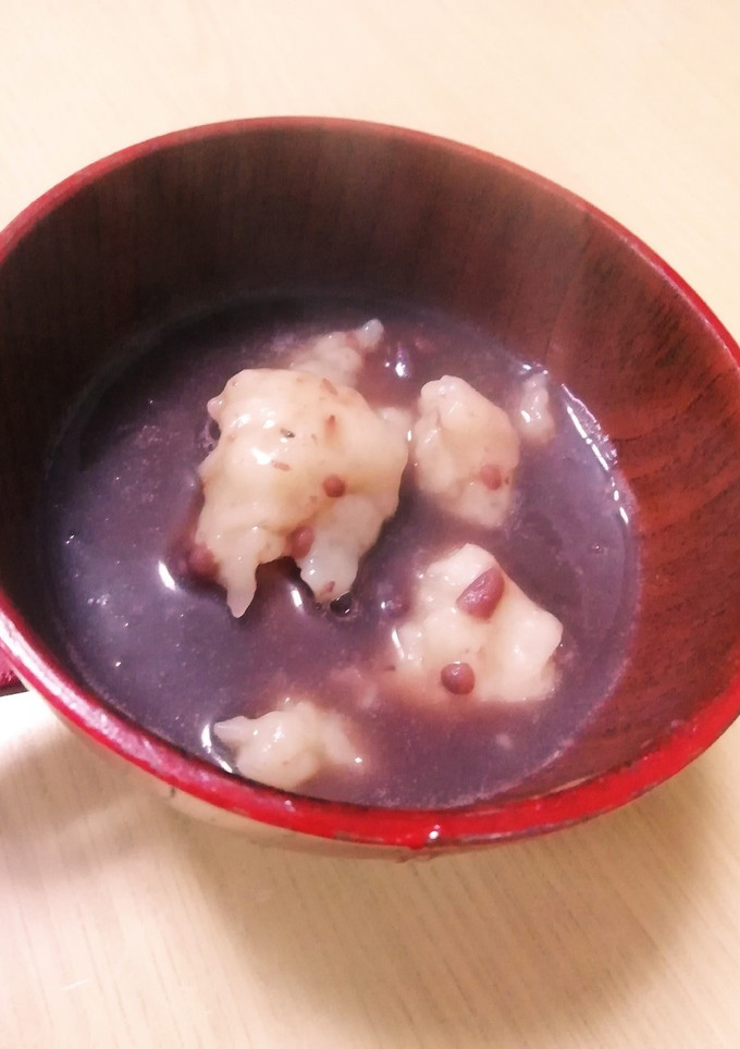 簡単5分♪おしるこ　ぜんざい-レシピのメイン写真