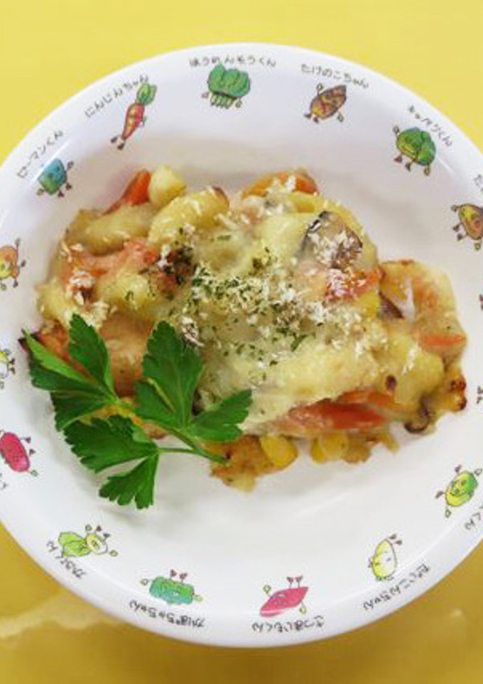 保育園の給食❁さけのグラタン風-レシピのメイン写真