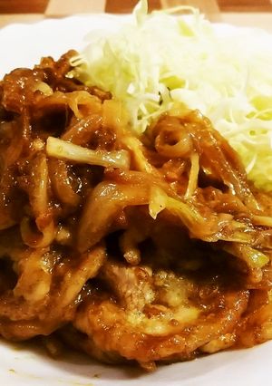 マヨネーズ+カレー粉で生姜焼きマヨソテー-レシピのメイン写真