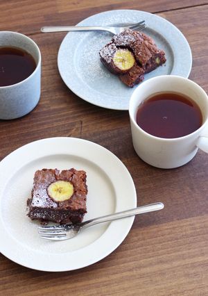 塩バナナブラウニー-レシピのメイン写真