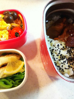 タンパク質多めお弁当㉖鯛の塩焼きとハム卵-レシピのメイン写真
