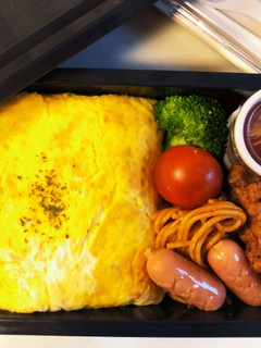 中学生弁当日記(オムライス編)-レシピのメイン写真