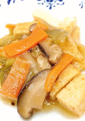 【病院】厚あげ中華炒め【給食】-レシピのメイン写真