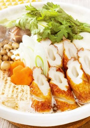 白菜と太ちくわのあったかお鍋-レシピのメイン写真
