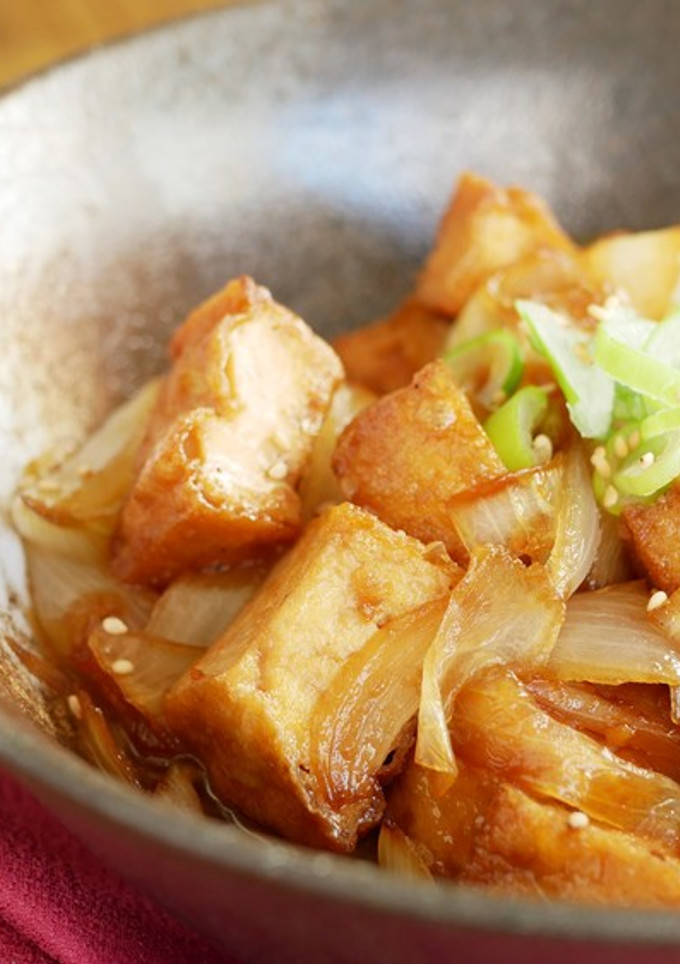 厚揚げ豆腐のガリバタ照り焼き-レシピのメイン写真