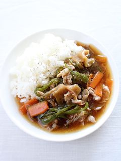 簡単に♪【豚ザーサイあんかけ丼】-レシピのメイン写真