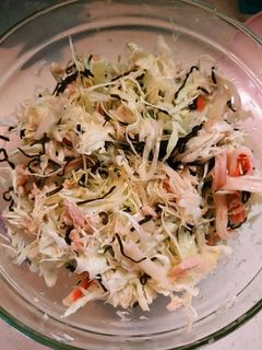 あっさり簡単塩昆布キャベツ-レシピのメイン写真
