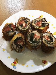 いわしの梅ロールカツ-レシピのメイン写真