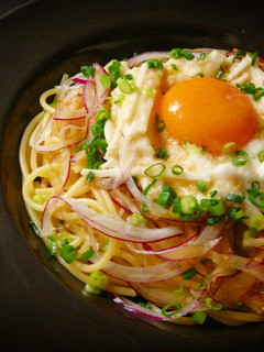 プロ直伝!ネバネバとろろ和風パスタ-レシピのメイン写真