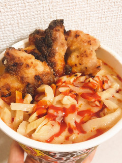 蒙古タンメン 穂先メンマ 唐揚げ-レシピのメイン写真