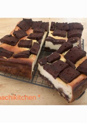 ブラウニーcheesecake-レシピのメイン写真