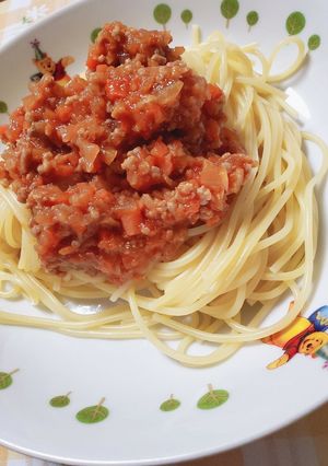～簡単に作れるミートソース～-レシピのメイン写真