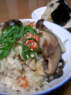玄米のキノコ炊き込みご飯-レシピのメイン写真