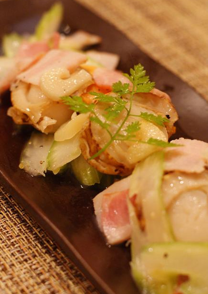 帆立とセロリの塩炒め-レシピのメイン写真