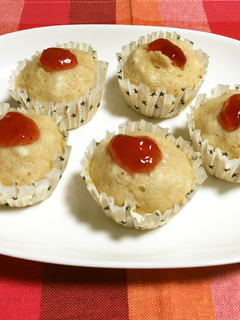 マービージャム蒸しパン-レシピのメイン写真