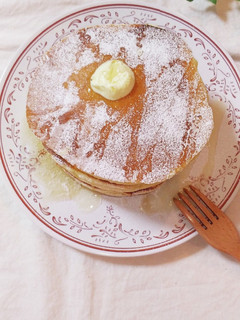 薄力粉でシンプルなパンケーキ♪-レシピのメイン写真